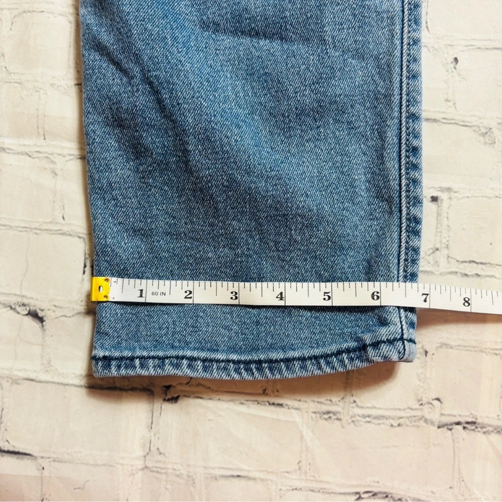 Hollister Ultra High Rise Vintage Straight Jeans Womens Sz 5R W27 L25 Blue - Picture 8 of 10